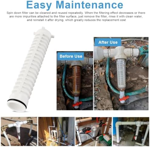 2" 100 Mesh Spin-Down Sand Separator Filter Screen for Rusco Vu-Flow - Image 7