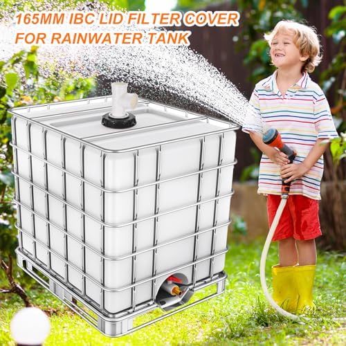 PATIKIL 3-Way IBC Lid Filter Cover 165mm Plastic Ton Barrel Cover - Image 6