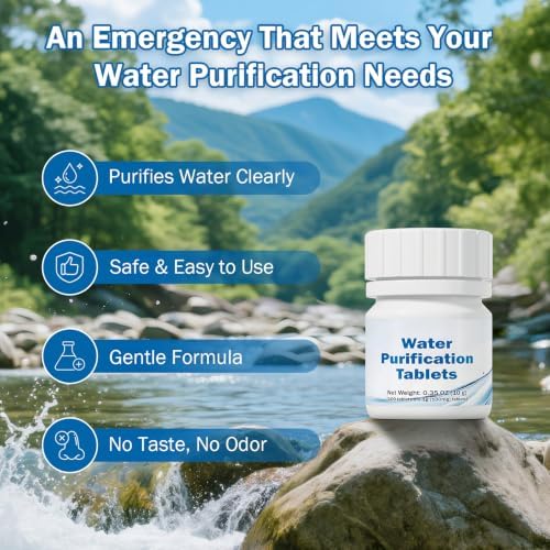 Water Purification Tablets - Emergency Water Filtration Survival - Image 7