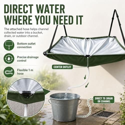 Hanging rainwater Collection System,rain Collection System Kit. - Image 7