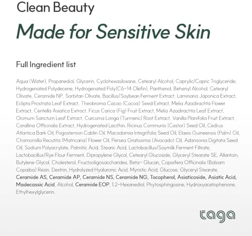 TAGA Vegan Ato Cream Balm 50 mL – Atopic & Sensitive Skin Repair Butter, Baby‑Safe, Fragrance‑Free, Paraben‑Free - Image 7
