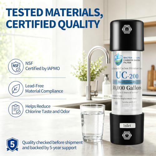 Under Counter Water Filter, 5-Year Filter Life, NSF Certified - Image 7