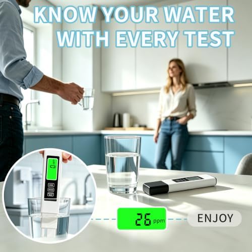 4-in-1 TDS Meter, Water Tester with TDS EC Temp(°C/°F) Readings - Image 7