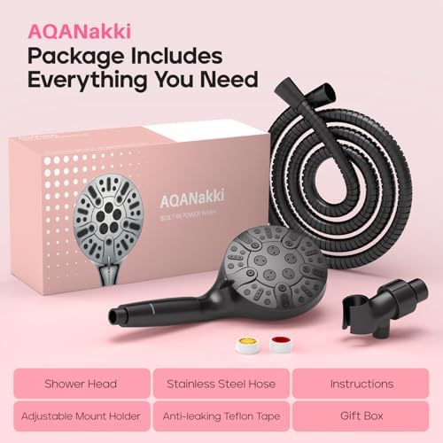 9 Settings Filtered Shower Head with Handheld - Image 5