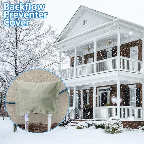 3-Way Opening Backflow Preventer Insulation Cover(5°F), 20" W x 16" H - Image 7