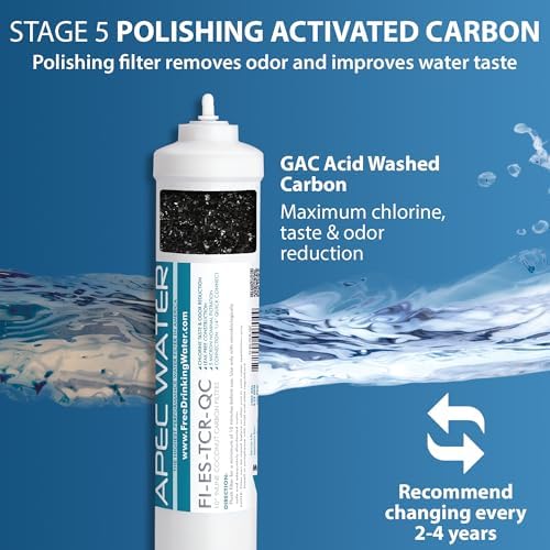 APEC Water FILTER-MAX-ESPH Replacement RO Filter Set, Alkaline, 75 GPD - Image 6