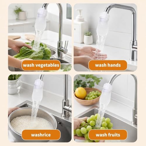 50PCS Faucet Filter Cotton Bag, High Density Faucet Filter, Faucet Sediment Filter – Keep Your Water Clean Every Day - Image 7