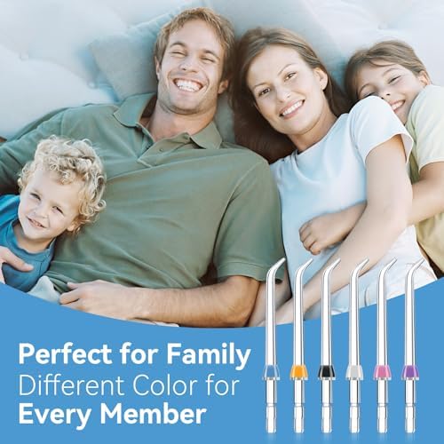 Replacement Tips for Waterpik Water Flosser Classic Jet Tips Waterpik' Replacement Parts and Other Oral Irrigators (6 Classic Jet Tips) - Image 6