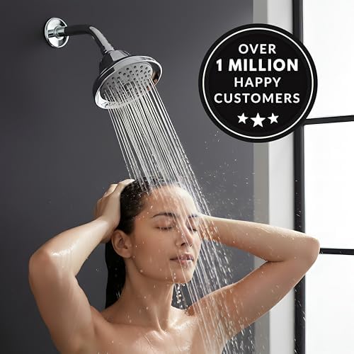 Aqua Elegante Massage Shower Head With Mist - 2.5 GPM - Polished Chrome - Image 7