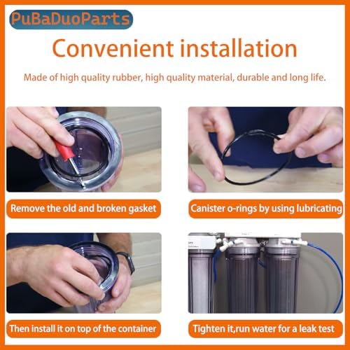 151120 Water Filter Housings O-Ring, Compatible with Pentek 151120 & Culligan OR-34 Water Filter Housings and American Plumber 152030 O-Rings - Plus Many More(6/Pack) - Image 6