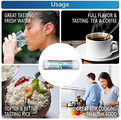 10-inch Universal Alkaline in-line Water Replacement Filter - PH Enhancer, and Re-Mineralizer – Post Filter for Under-Sink or Reverse Osmosis System - Restore Essential Minerals - Image 6