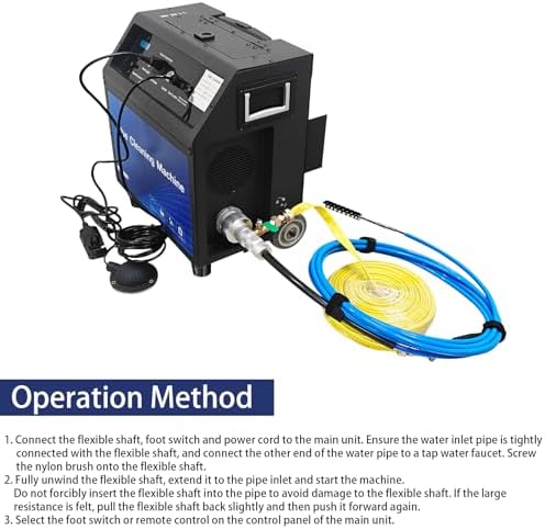 Condenser Pipeline Cleaning Machine Dry-Wet Separation - Image 7