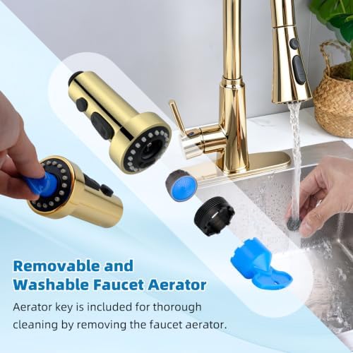 Hibbent NSF/ANSI/CAN 61 & 372 Certified Kitchen Faucet Head Replacement - Image 7