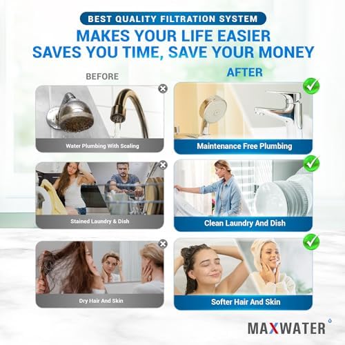 Max Water 3-Stage Whole House Water Filtration System, 1-Inch Inlet/Outlet - Image 7
