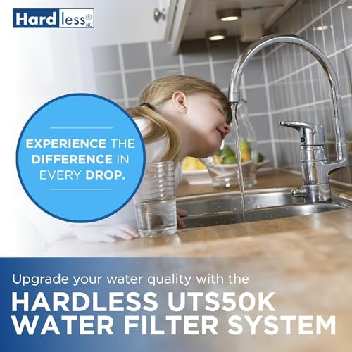 Hardless NG4L Whole House Water Filter & Under The Sink Water Filter - Salt-Free Softening, Comes w/ 3/4" Inlet/Outlet, Maintains Essential Minerals, Reduces Chlorine & Sediment, Easy Installation - Image 7