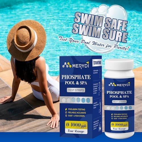 Phosphate Test Kit for Pool,50 Strips Phosphate Test Strip - Image 5