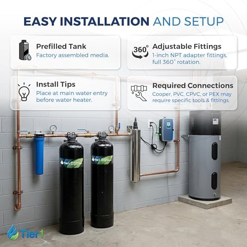 Tier1 Whole House Chloramine Water Filter System, 300,000 Gallon Capacity - Image 7