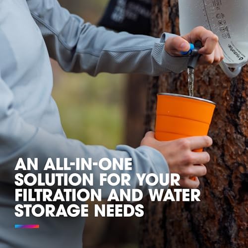 HydraPak Seeker+ Collapsible Water Filtration & Storage (3L or 6L) - Image 7