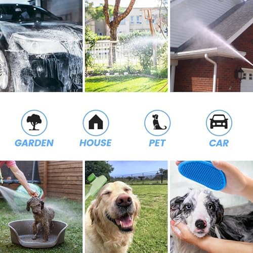 Dog Wash Hose Attachment,Hose Nozzle with Soap Dispenser - Image 6