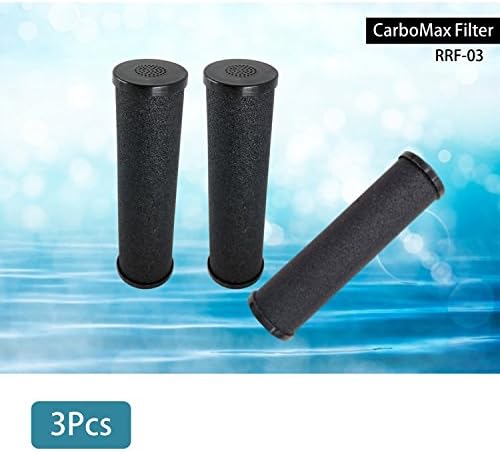 RRF-03 CarboMax Refill Shower Filter(3Pcs) for SUF-300, Carbon Block Filter: Removing Molecular Stuffs in The Water - Image 5