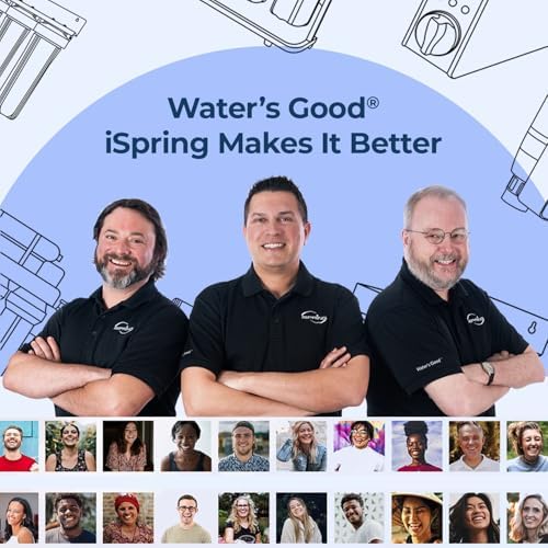 iSpring F2WGB22BPF 4.5" x 20" 2-Stage Whole House Water Filter - Image 6