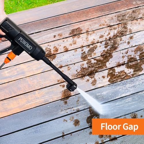 Cordless Portable Washer, 1150 PSI Battery Operated Washer with All-Copper Motor, Battery, 16FT Hose, Storage Bag; Handheld Washer; Lightweight Car Washer for Home, Garden - Image 7