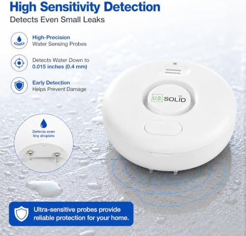 1" Smart SS304 Motorized Ball Valve + WiFi Water Leak Alarm - Image 7