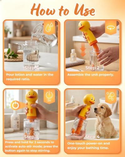 Electric Dog Foaming Soap Dispenser with Stirring Mechanism - Image 7