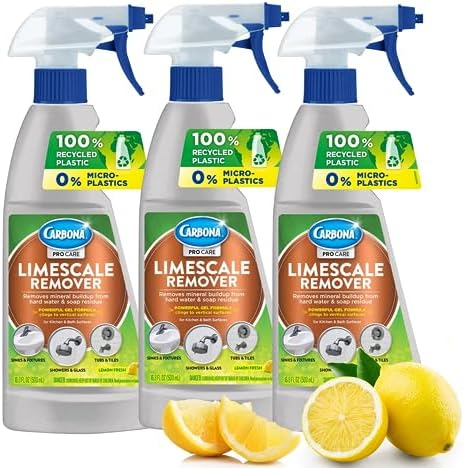 Carbona Limescale Remover, 16.9 Fl Oz, 3 Pack by Carbona