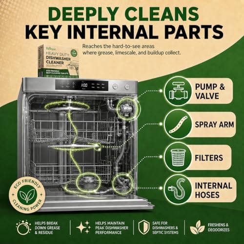 Renuv® Dishwasher Cleaner + Garbage Disposal Cleaner, 12 Tablets Each - Image 7
