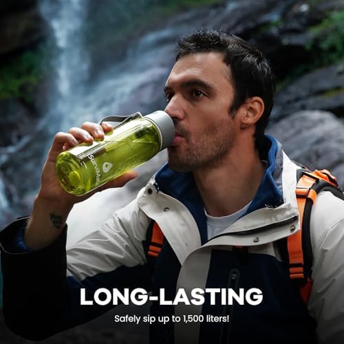 SurviMate 5-Stage 0.01μm Ultra-Filtration Filtered Water Bottle BPA-Free - Image 6