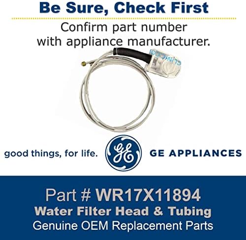 GE WR17X11894 Genuine OEM Water Filter Head Assembly for GE Refrigerators - Image 2