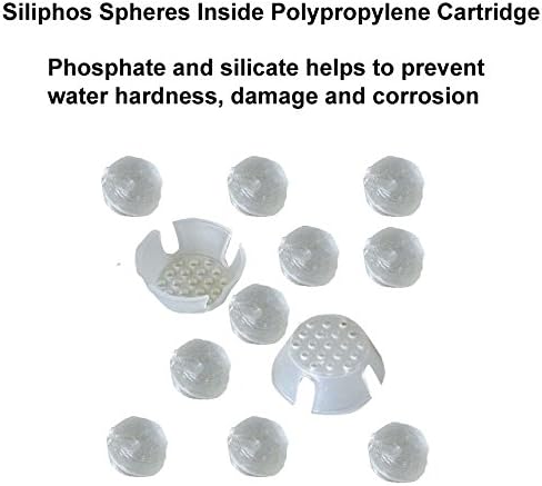 Anti-Scale Hardness Corrosion Protection Polyphosphate Water Filter, Hot Water Tank/Tankless System Protector, Set of 4 - Image 3