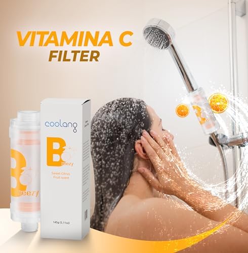 Universal Vita C Shower Filter: Unveil Radiant Skin & Hair with K-Beauty Secrets (Breezy-Sweet Citrus) - Image 6