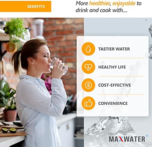 Max Water 1 Micron 10 x 4.5 Whole House Sediment Filter Replacement Well Water Filter Cartridge Compatible with DGD-5005, AP810, WFHD13001B, 2-Pack - Image 7