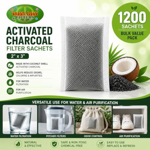 Green Piece® 12 Pack of Distiller Filters with 16 oz of Citric Acid (MADE IN USA) - Perfect to Clean Water Distiller. (1200 Count (Pack of 1)) - Image 3
