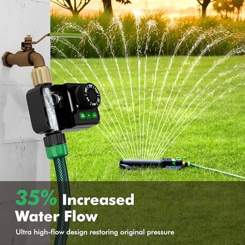 RESTMO Programmable Sprinkler Timer for Outdoor Hose Faucet 2 Pack - Image 7