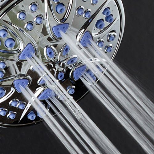 Antimicrobial/Anti-Clog High-Pressure 6-setting Hand Shower by AquaDance with Nozzle Protection from Growth of Mold, Mildew & Bacteria for Stronger Shower! - Image 7