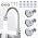 3 Pack Sink Water Filter Faucet and 10 Filter Elements Set, 360 ° Rotating Bathroom Sink Filter, Kitchen Sink Faucet Filter Removes Fluoride Hard Water, Faucet Extender for Home Kitchen Bathroom - Image 7