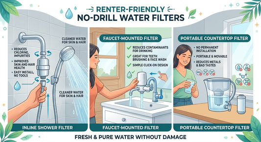 The Best Water Filters for Renters: Easy, No-Drill Solutions