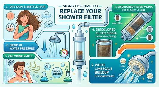 How Often Should You Change Your Shower Filter? (Signs It’s Time for a Replacement)