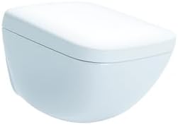 TOTO® NEOREST® WX1™ Dual Flush 1.2 or 0.8 GPF Wall-Hung Toilet with Integrated Bidet Seat and eWater+®, Cotton White - CWT9538CEMFG#01 by Unknown