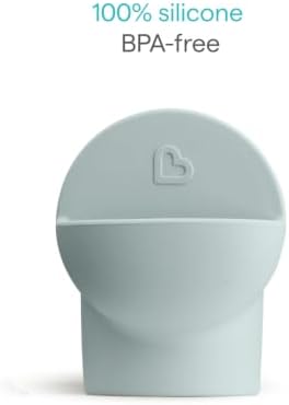 Munchkin Soft Spot Silicone Spout Cover for Baby, Slate - Image 6