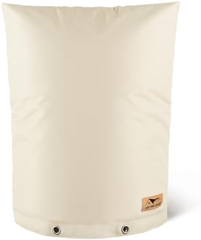 Backflow Preventer Insulation Cover - Water Pipe Insulation Sprinkler Cover for Outside - Insulated Backflow Cover Pouch for Irrigation Back Flow Valve in Winter or Sun Exposure (16" W x 20" H, Sand) - Image 4