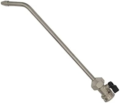 All Metal RV Water Heater Tank Rinser | RV hot water tank flush wand | Cleanses and Removes Sediment from the Bottom of RV Water Heater |Extends Life of RV Water Heater (17 inch) by G-Sunny