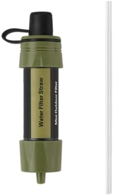 Portable Water Filter, Personal Outdoor Filtration System for Hiking, Camping, Travel & Emergency Preparedness by Unknown