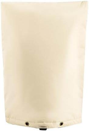 Beige 16x20in Well Head & Pump Cover - Protects from Snow & Sun by TUYUU