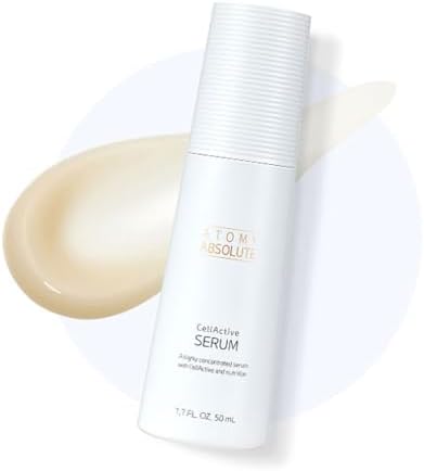 A.T.O.M.Y. Absolute CellAtive Serum for Face 1.7 fl. oz - Highly Concentrated Facial Serum for Women - Lightweight, Quick Absorbing - Promotes Younger-Looking Skin, Enhance Daily Skincare Routine by GashinaStory