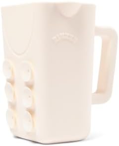 Rinzee® Baby Bath Rinse Cup with Suctions – Soft Silicone Shampoo Rinser for Kids – BPA‑Free, Drains Upside Down, Sticks to Tiles. Patent Pending by RINZEE