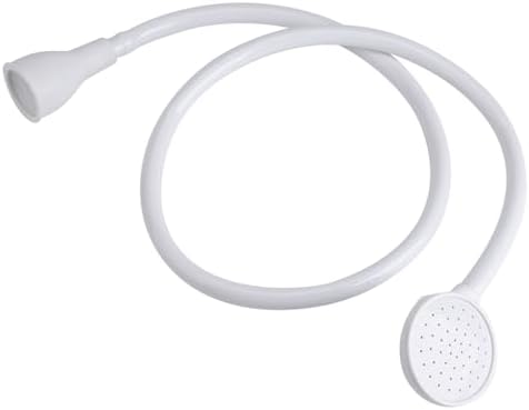 Sink Spray Rubber Hose, Portable Pet Shower Spray Head Hose Push on Bath Tub Sink Faucet Attachment Washing Hair Hairdresser Hand Shower for People or Pets (Single Sided) - Image 6
